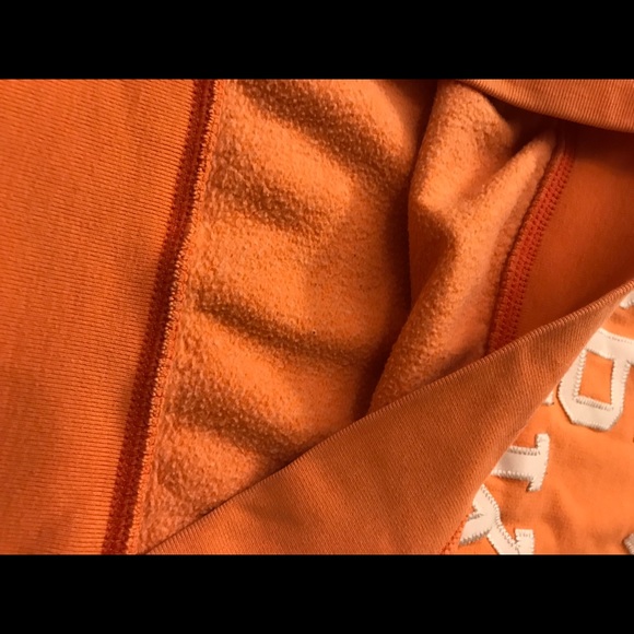 Orange Victoria’s Secrete Pink hooded sweatshirt - Picture 5 of 6